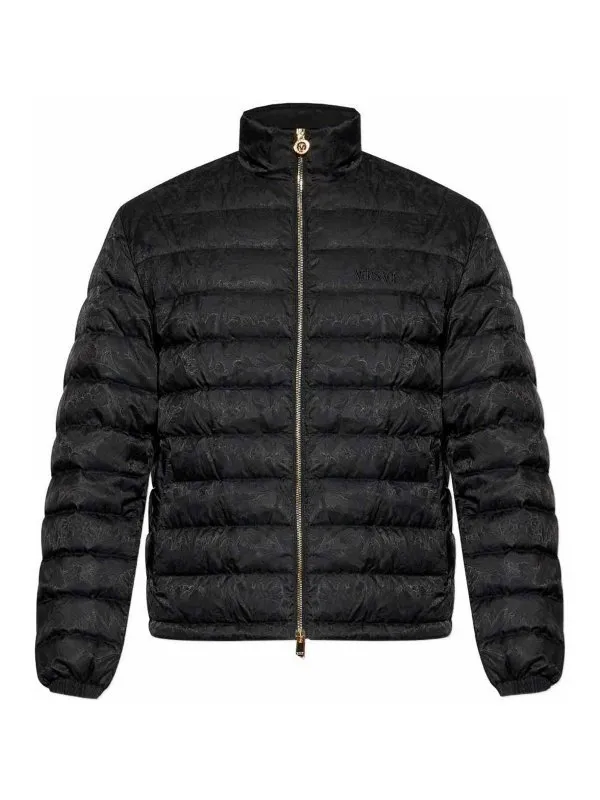 Versace Blouson Rembourré - Noir - Noir | 10207581A097851B000