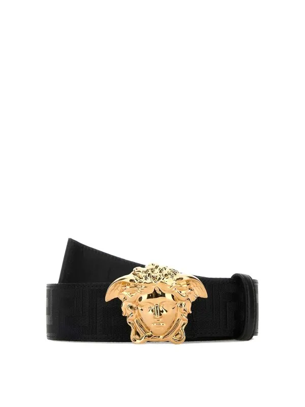 Versace Ceinture - La Medusa Greca - Noir | 1020000DNAS621B00V