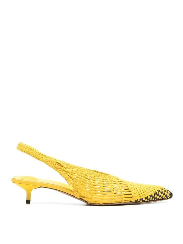 Jacquemus Chaussures À Talon - Jaune - Jaune | 241FO1384357250