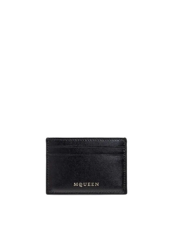 Alexander Mcqueen Portefeuilles - Noir - Noir | 8365561MAAF1000
