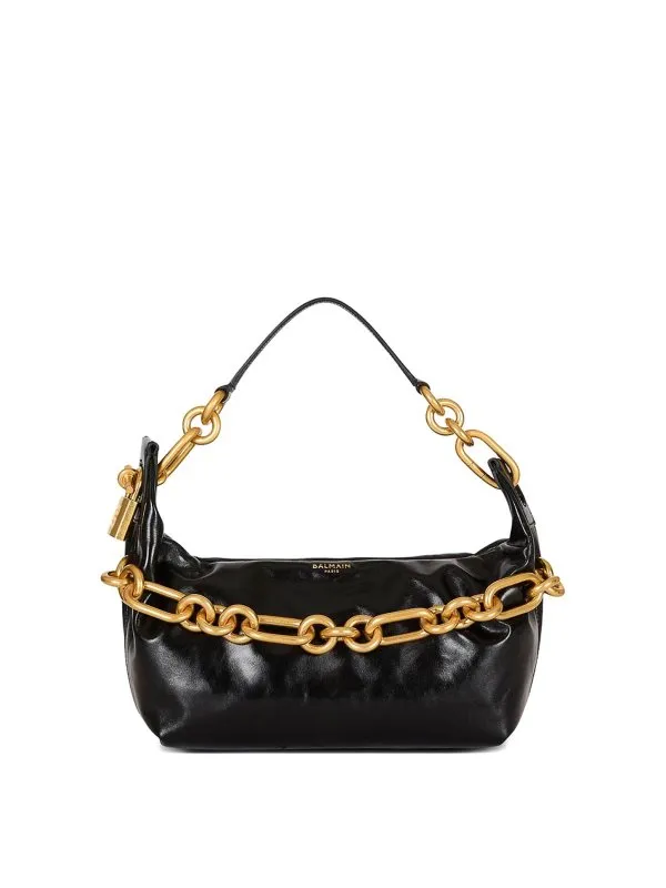 Balmain Sac Bandoulière - Noir - Noir - Femme | FN1BS002LBFO0PA