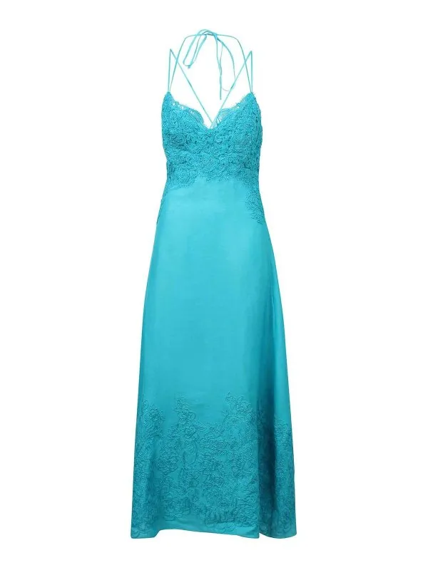 Ermanno Scervino Robe De Soirée - Bleu - Bleu | D464Q606NZB65123