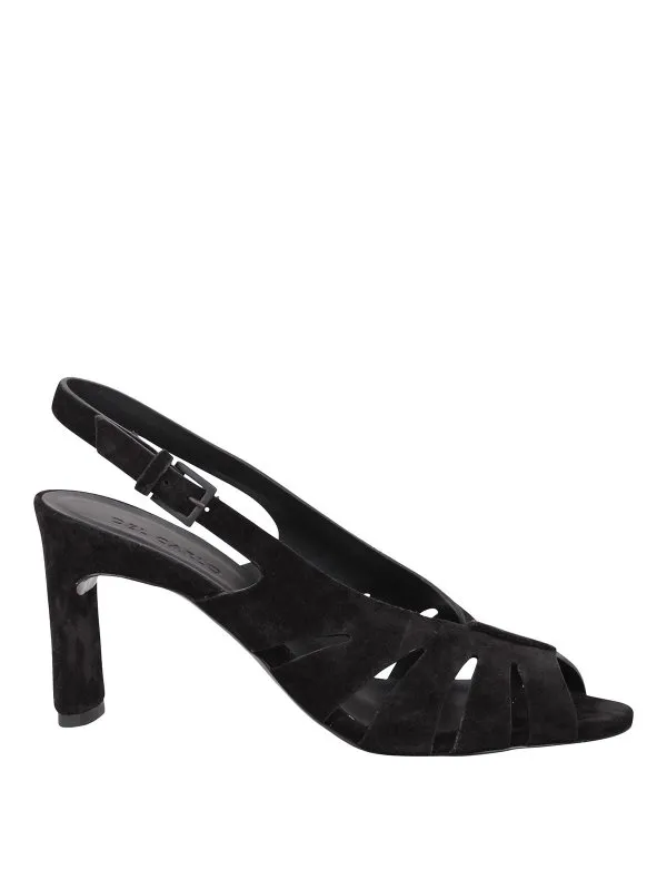 Fabrizio Del Carlo Sandales - Noir - Noir - Femme | 11923NERO