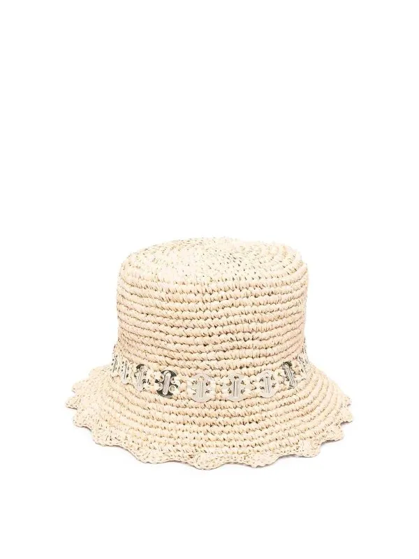 Rabanne Chapeau - Or - Or - Femme | PAA0122NAT004M227