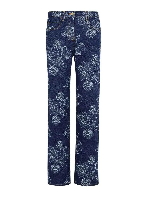 Etro Jean Bootcut - Bleu - Bleu - Femme | WRNB000299TT533S9090
