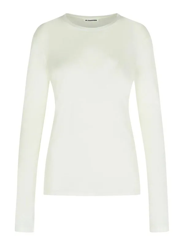 Jil Sander T-Shirt - Blanc - Blanc - Femme | J03FV0117J20145100