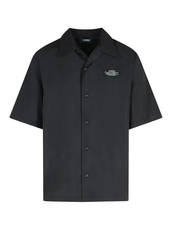 Amiri Chemise - Noir - Noir - Homme | AMSTCA1148BLACK
