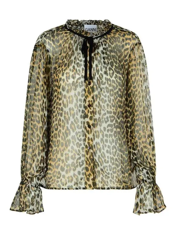 Ganni Chemise - Multicolore - Multicolore - Femme | W0570943
