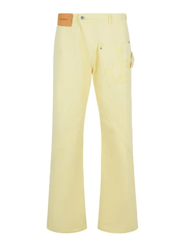 J.W. Anderson Pantalons Décontractés - Jaune | TR0405PG1775207
