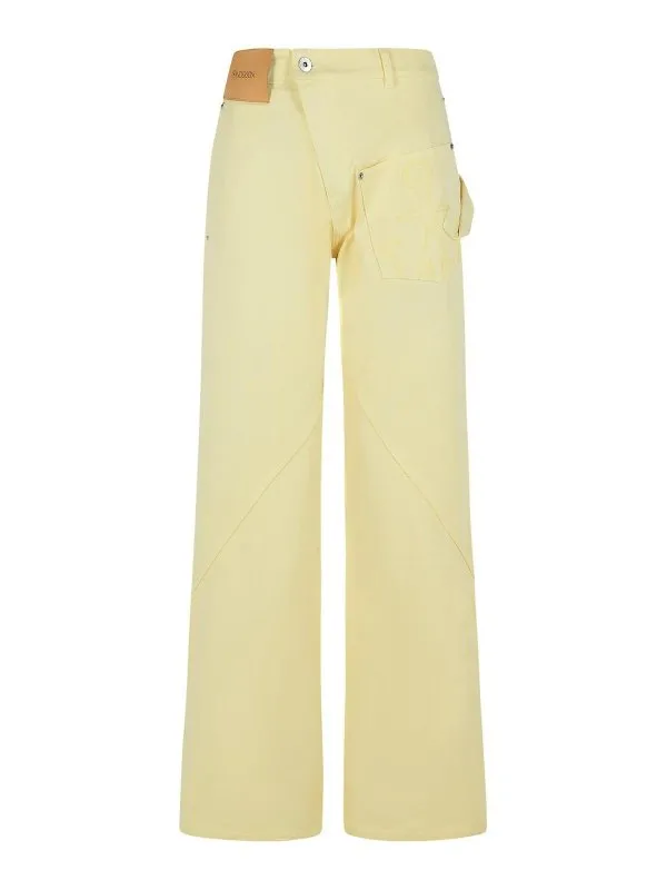 J.W. Anderson Pantalons Décontractés - Jaune | TR0384PG1775207