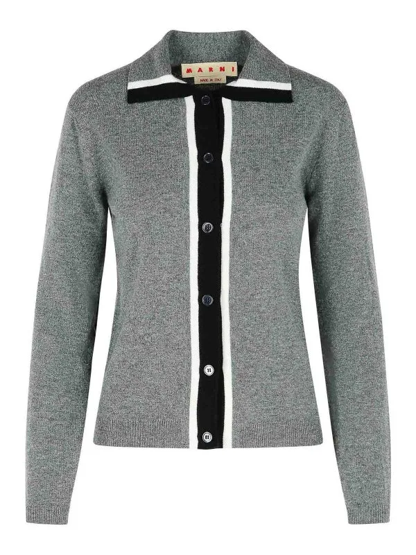 Marni Cardigan - Gris - Gris - Femme | CDMD0441Q0UFH55100N60