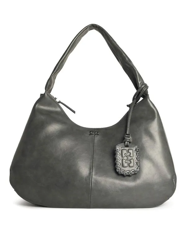 Ganni Sac Bandoulière - Gris - Gris - Femme | A6802067