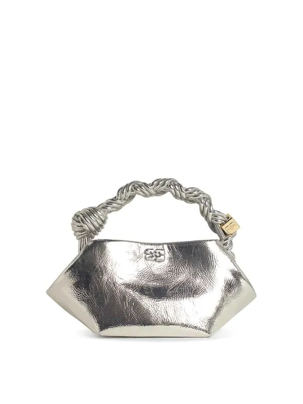 Ganni Sac Bandoulière - Argent - Argenté - Femme | A6950018
