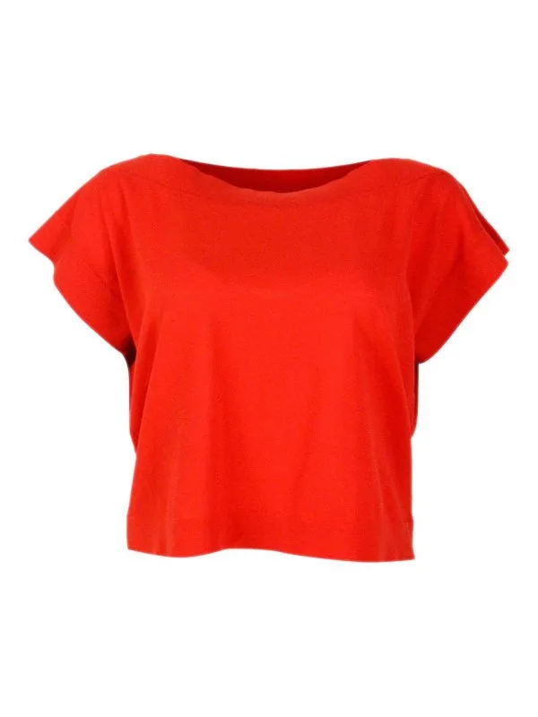 Malo Pull Col Rond - Orange - Orange - Femme | DXA333F3Z31E2901