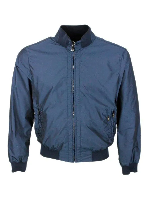 Moorer Veste Casual - Bleu - Bleu - Homme | AXTENKMB3516