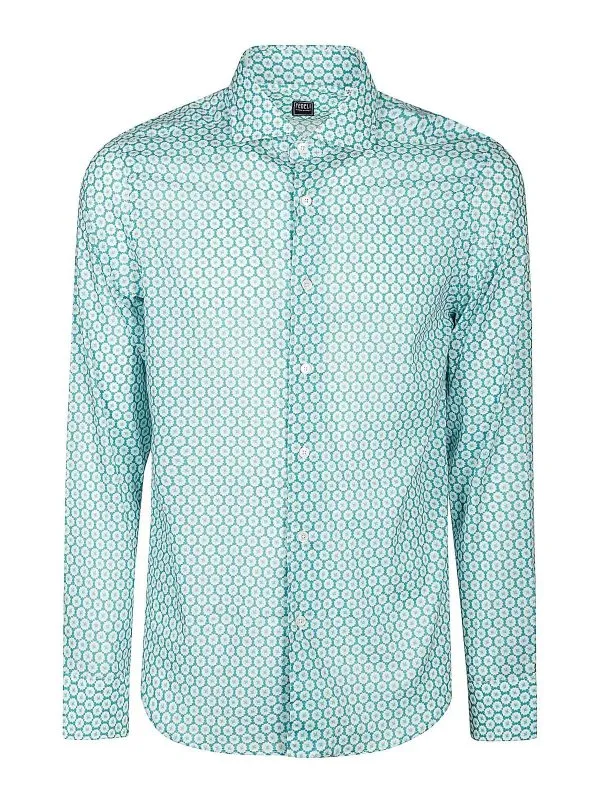 Fedeli Chemise - Bleu - Bleu - Homme | 8UE00512F7F7 | thebs.com