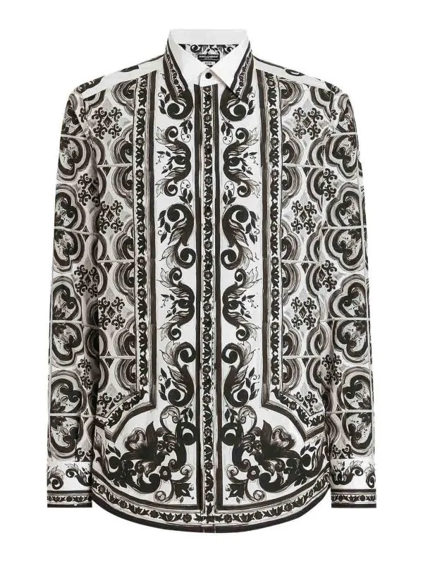 Dolce & Gabbana Chemise - Noir - Noir - Homme | G5MM4THH5EMIU3TN