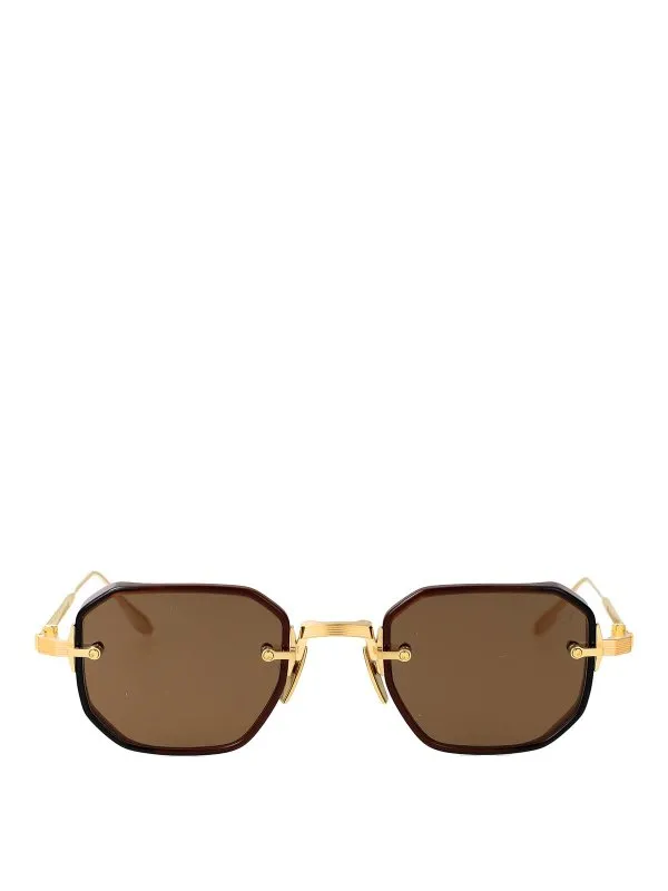 Akoni Lunettes De Soleil - Marron - Marron - Femme | AKS307B47