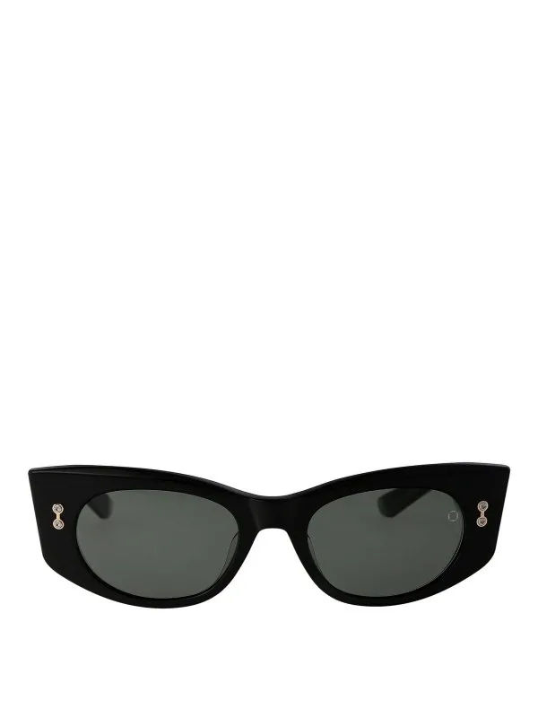 Akoni Lunettes De Soleil - Noir - Noir - Femme | AKS103A52BLK