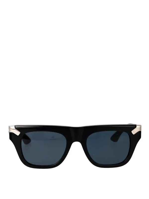 Alexander Mcqueen Lunettes De Soleil - Noir - Noir | AM0441S002