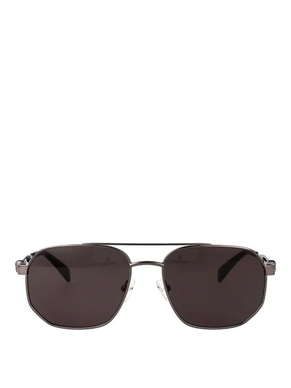 Alexander Mcqueen Lunettes De Soleil - Gris - Gris | AM0458S001