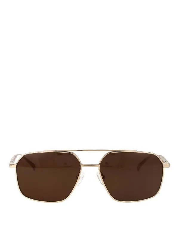 Alexander Mcqueen Lunettes De Soleil - Or - Or | AM0477S002
