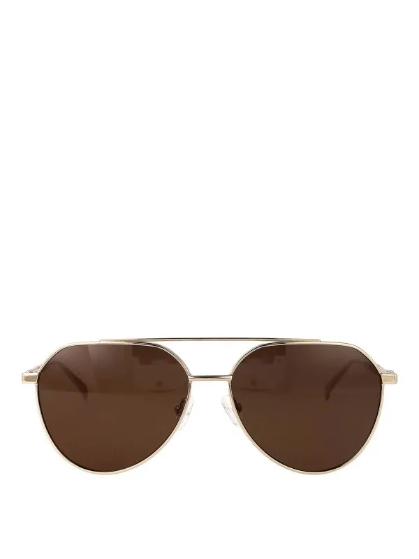 Alexander Mcqueen Lunettes De Soleil - Or - Or | AM0478S002