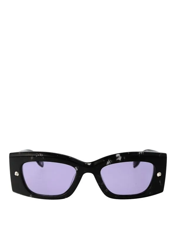 Alexander Mcqueen Lunettes De Soleil - Marron - Marron | AM0426S003