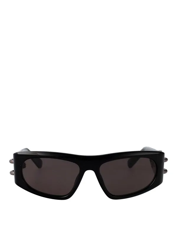 Alexander Mcqueen Lunettes De Soleil - Noir - Noir | AM0471S001