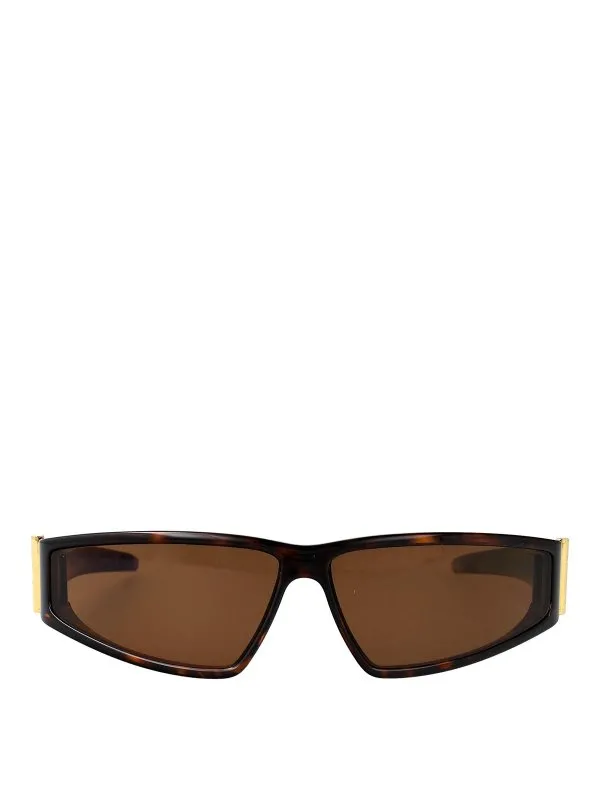 Alexander Mcqueen Lunettes De Soleil - Marron - Marron | AM0490S002
