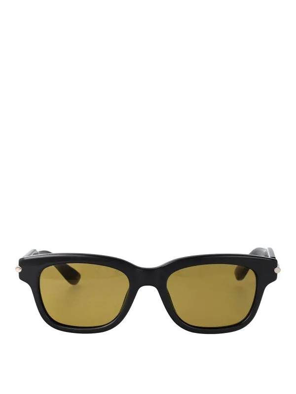 Alexander Mcqueen Lunettes De Soleil - Gris - Gris | AM0497S003