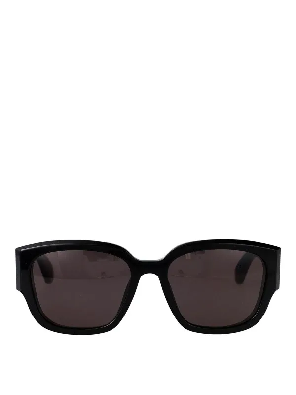 Alexander Mcqueen Lunettes De Soleil - Noir - Noir | AM0468S001