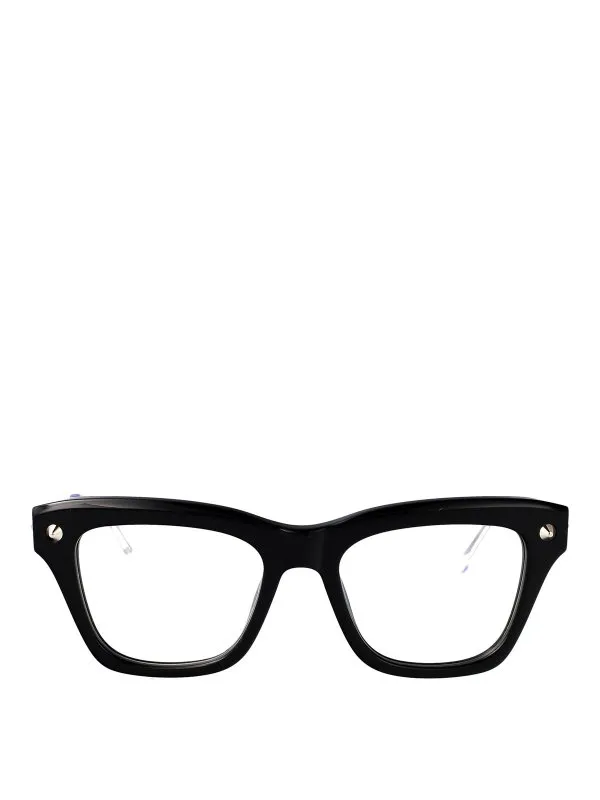Alexander Mcqueen Lunettes De Soleil - Noir - Noir | AM0484O001