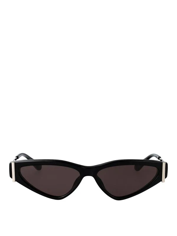 Alexander Mcqueen Lunettes De Soleil - Noir - Noir | AM0493S001