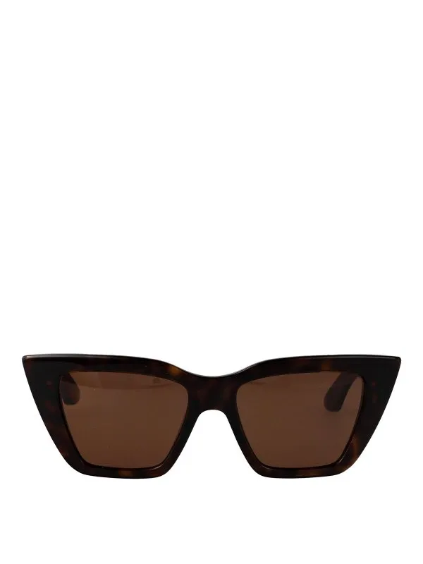 Alexander Mcqueen Lunettes De Soleil - Marron - Marron | AM0507S002