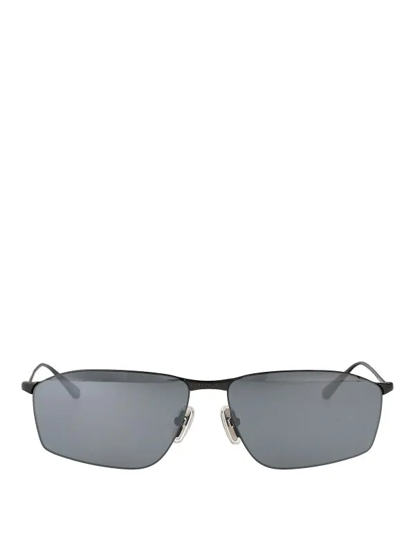 Balenciaga Lunettes De Soleil - Gris - Gris - Homme | BB0413S004