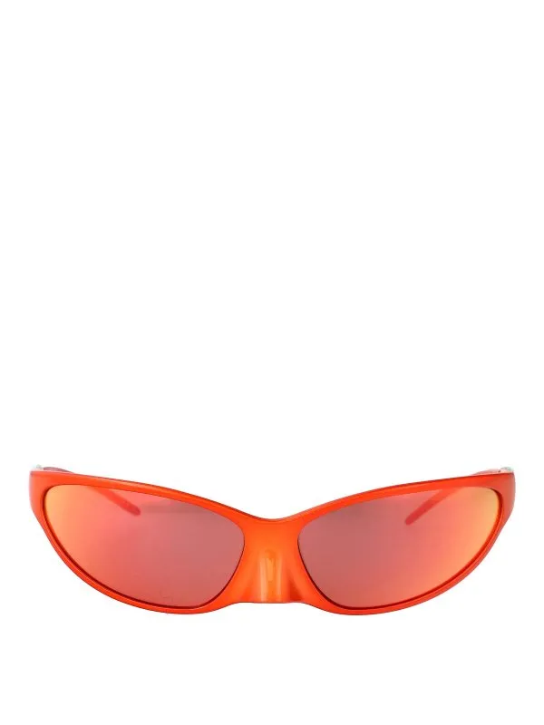 Balenciaga Lunettes De Soleil - Rouge - Rouge - Femme | BB0349S004