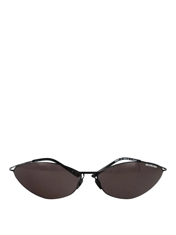 Balenciaga Lunettes De Soleil - Noir - Noir - Femme | BB0350S001