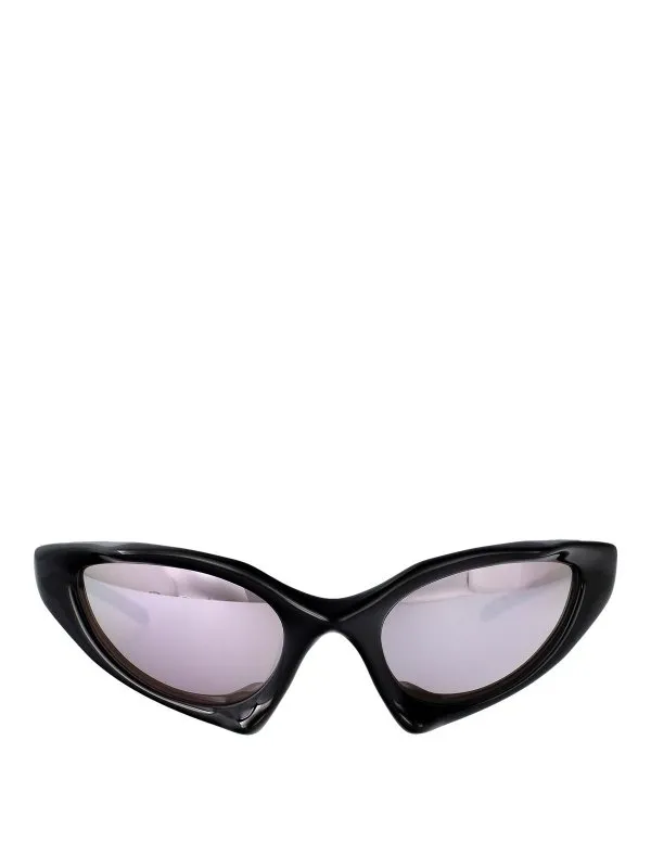 Balenciaga Lunettes De Soleil - Noir - Noir - Femme | BB0352S007
