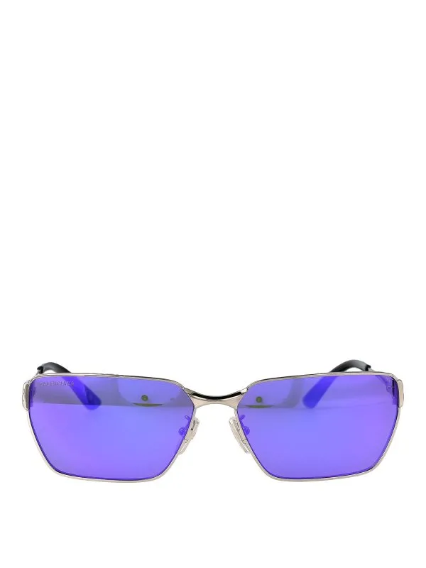 Balenciaga Lunettes De Soleil - Argent - Argenté | BB0374SK003