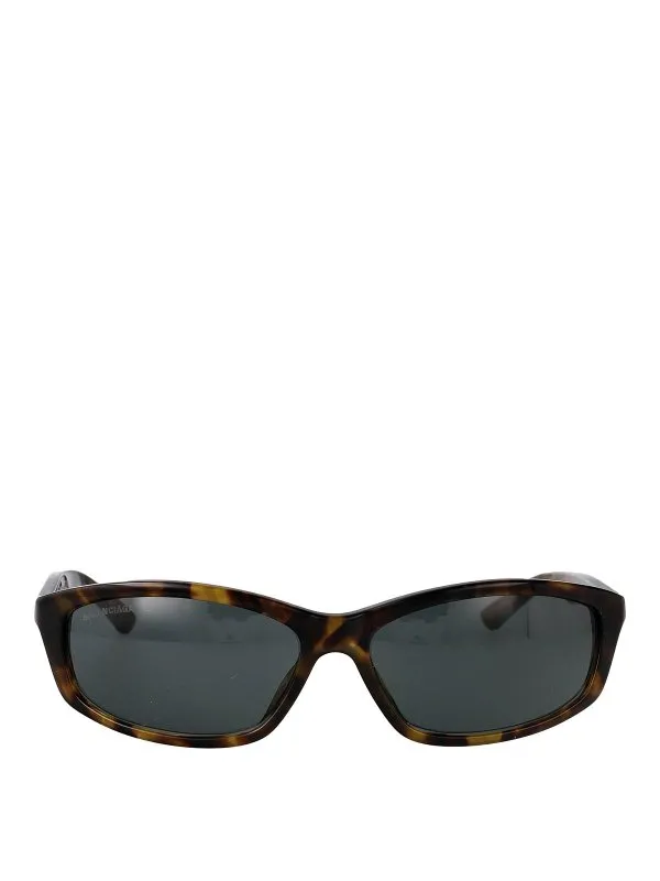 Balenciaga Lunettes De Soleil - Marron - Marron | BB0401S003