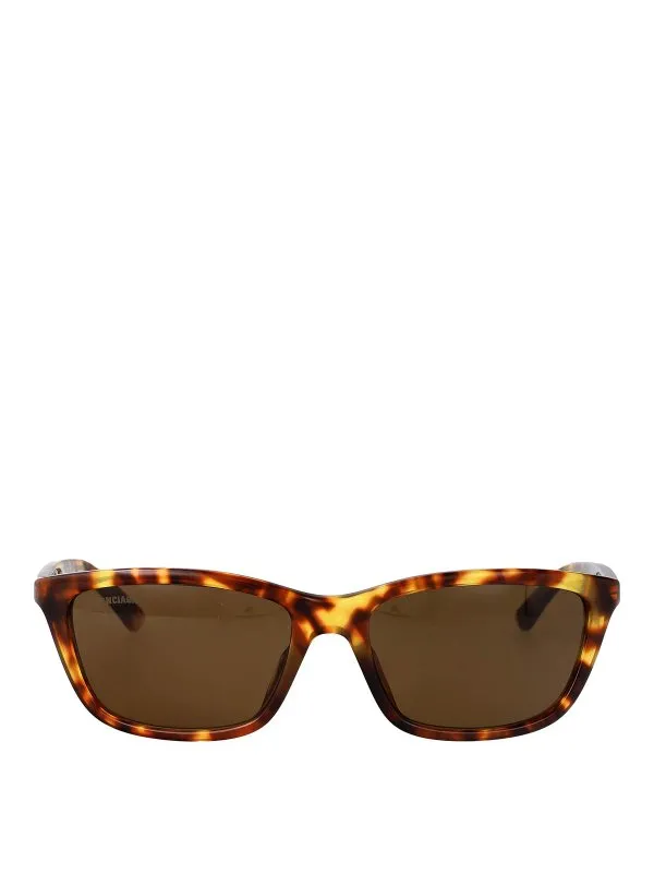 Balenciaga Lunettes De Soleil - Marron - Marron | BB0403SK002