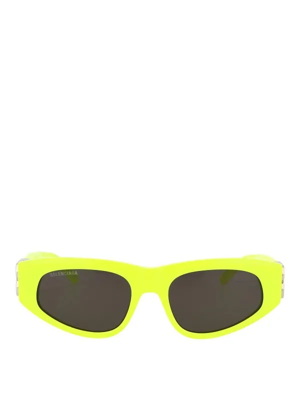 Balenciaga Lunettes De Soleil - Jaune - Jaune - Femme | BB0095S007
