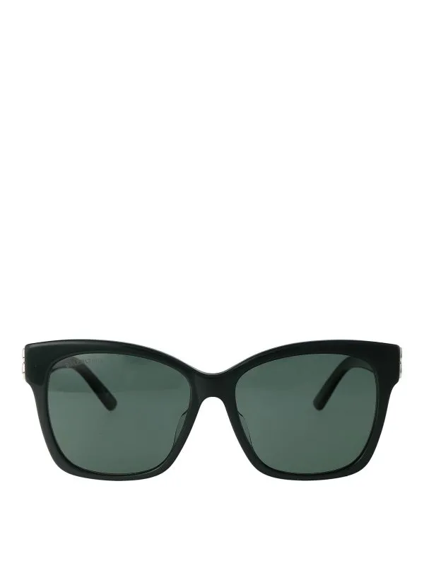 Balenciaga Lunettes De Soleil - Vert - Vert - Femme | BB0102SA014