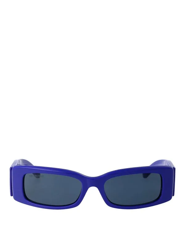 Balenciaga Lunettes De Soleil - Bleu - Bleu - Femme | BB0260S006