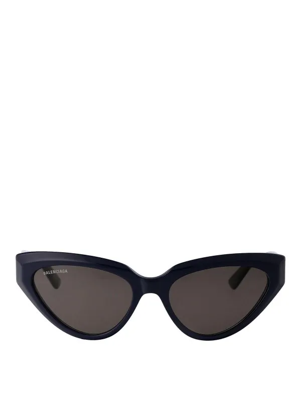Balenciaga Lunettes De Soleil - Bleu - Bleu - Femme | BB0270S004