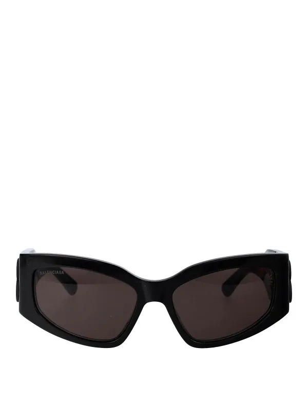 Balenciaga Lunettes De Soleil - Noir - Noir - Femme | BB0321S001