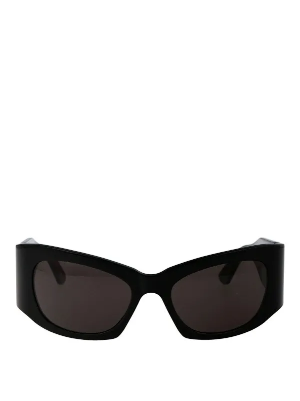 Balenciaga Lunettes De Soleil - Noir - Noir - Femme | BB0327S001