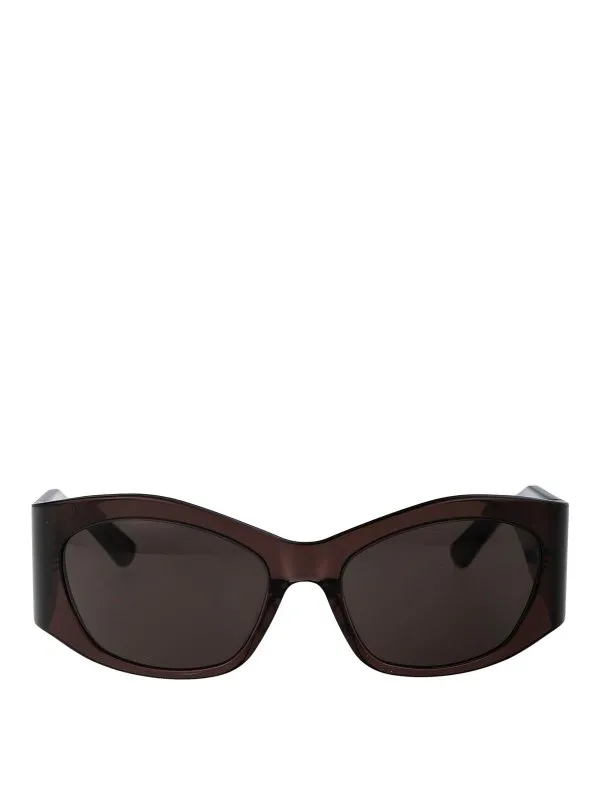 Balenciaga Lunettes De Soleil - Marron - Marron | BB0329S004