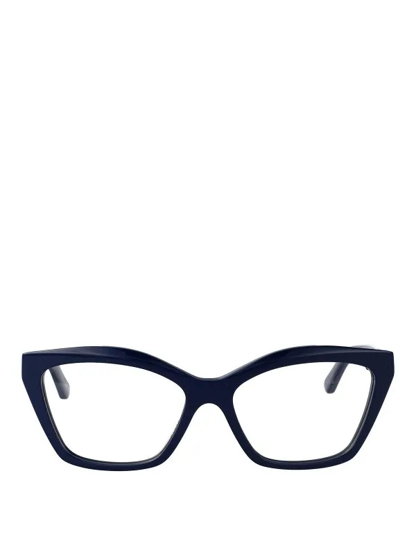 Balenciaga Lunettes De Soleil - Bleu - Bleu - Femme | BB0342O009
